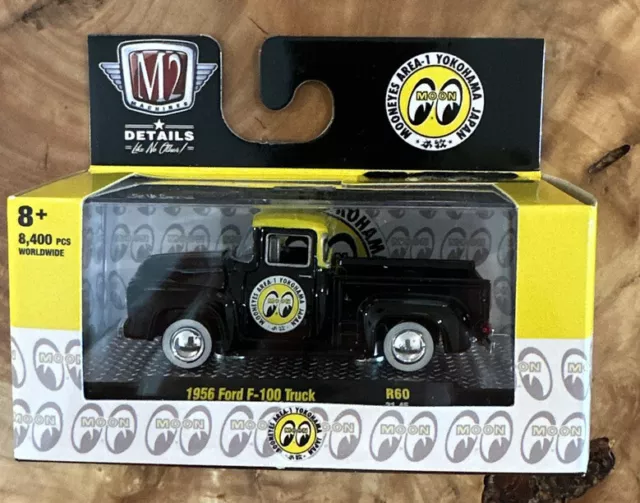 2022 M2 MACHINES 1956 Ford F100 Truck Mooneyes Auto Thentics R60 21-45 