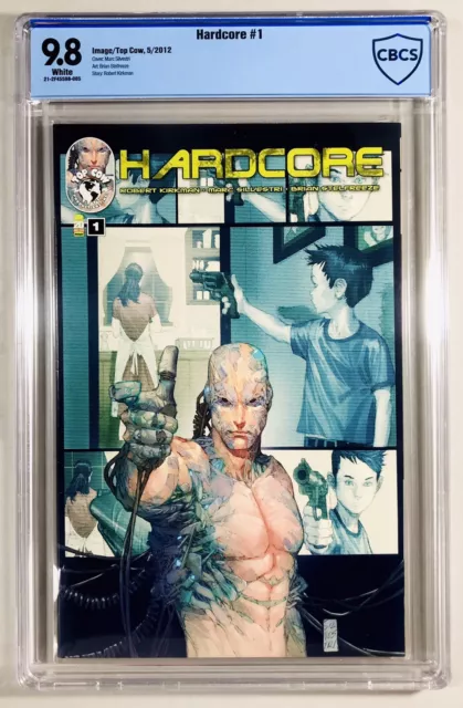 HARDCORE #1~CGC 9.8 WP~Image/Top Cow~Robert Kirkman Marc Silvestri~Optioned