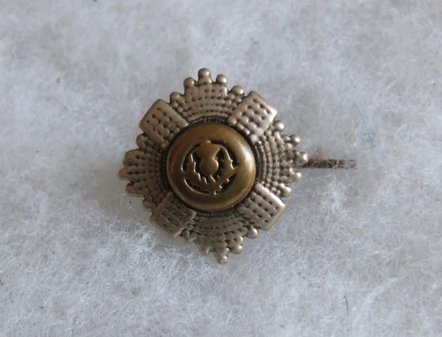 WW2 BRITISH ARMY Scots Guards Silver Officers Beret Service