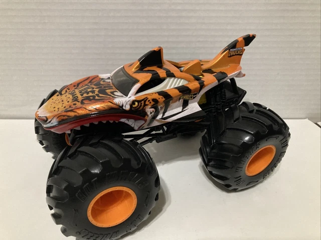 HOT WHEELS MONSTER Jam Truck requin tigre échelle 1/24 moulé sous
