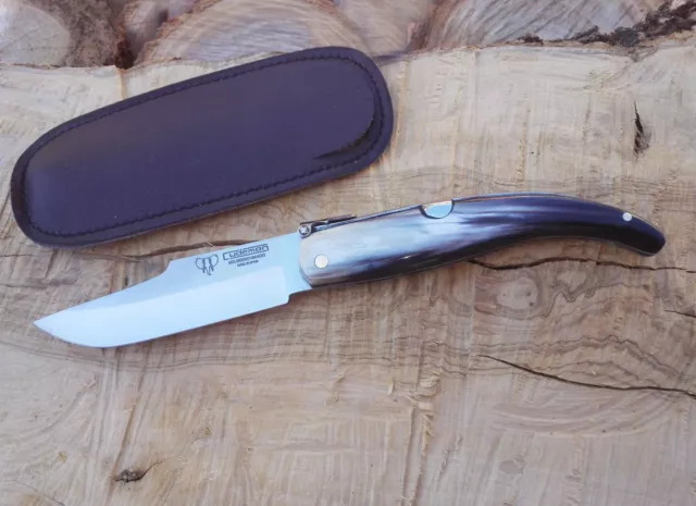 Navaja Cudeman Clasica Albacete Acero Mova Hoja 8 Cm Asta Toro, Knive 380A