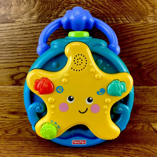 Fisher Price Ocean Wonders Take Along Projector Musical Soother Mobile Baby Fwo