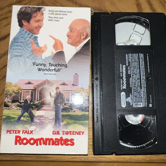 ROOMMATES (VHS, 1998) Peter Falk, D.B. Sweeney, Julianne Moore, Ellen
