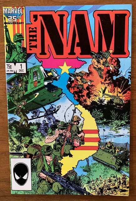 Marvel Comics  THE 'NAM   run of 6    #1 thru #6 2