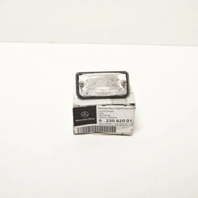 MERCEDES-BENZ CLK A209 Rear Number Plate Light Lens A2308200166 NEW GENUINE