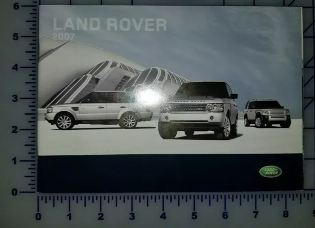 2007 Land Rover Full Line Brochure