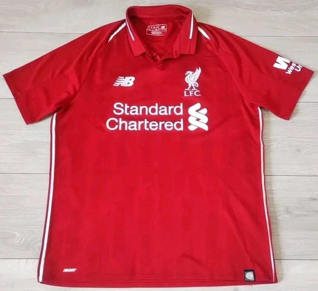LIVERPOOL FC 2017 18 Home Football Shirt New Balance 125 Year Anniversary XXL 37.99 PicClick UK