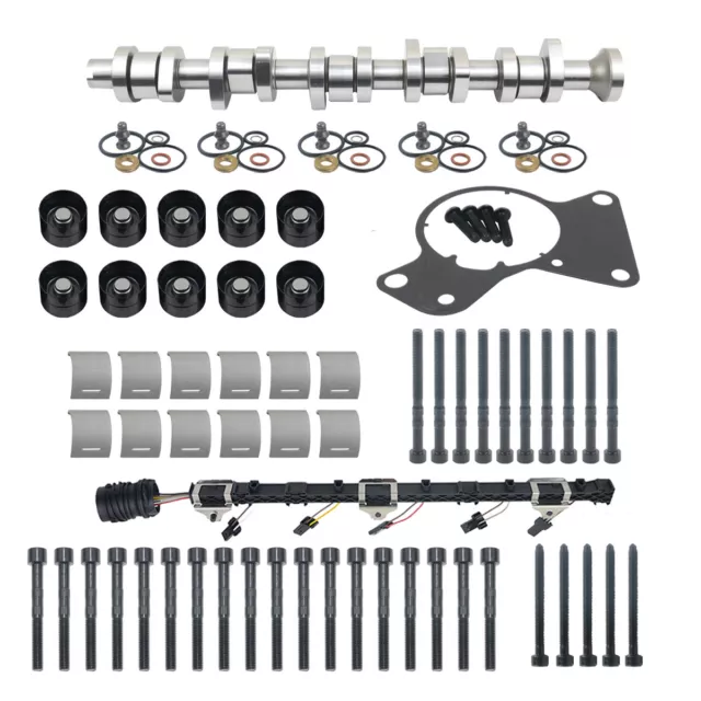 For VW Touareg T5 2.5 TDi Camshaft Injector Wiring Seals Kit AXD AXE BAC BLJ BLK