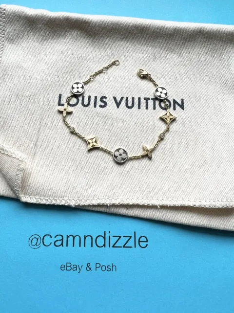 Louis Vuitton® LV Floragram Bracelet White. Size One Size in 2023