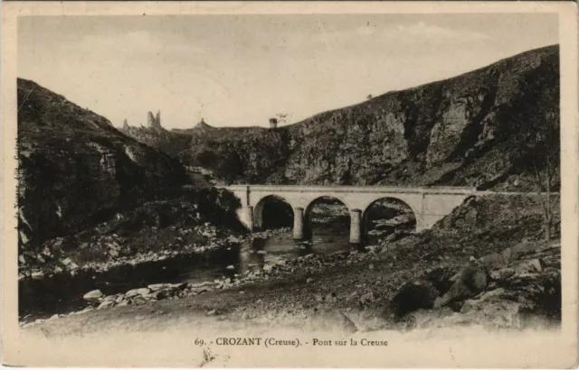 CPA Crozant Pont sur la Creuse FRANCE (1050252)
