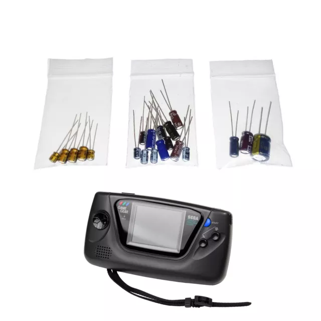 Sega Game Gear Capacitor Repair Kit