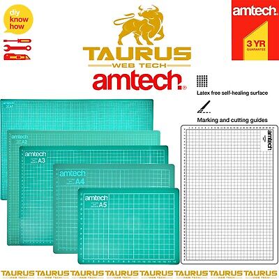 A3 A2 A4 o A5 Taglio Tappetino Antiscivolo Linee Griglia Stampate Coltello Consiglio Craft Modello 