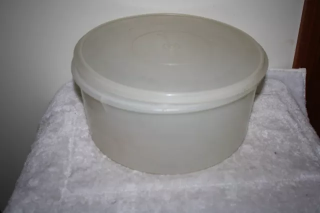 Tupperware Large Storage Container 256-1 224-5 Lid Cake Carryall