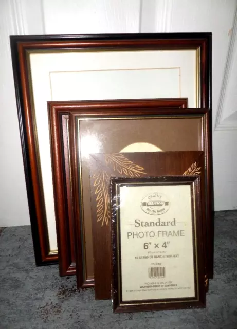 Job Lot Wood Picture Frames Photo Frames Wall Gallery