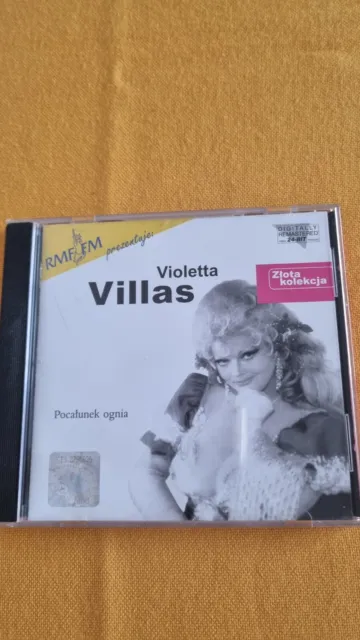 Violetta Villas - Pocalunek Ognia (CD, 2000 Pomaton Emi, Polen)