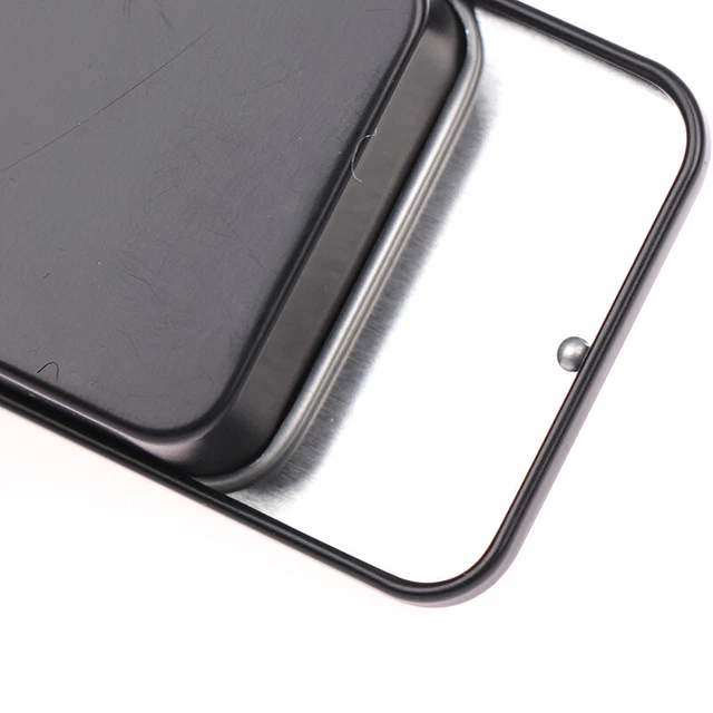 80*50*15 mm mini scatola di ferro coperchio portatili scatola di latta contenitore