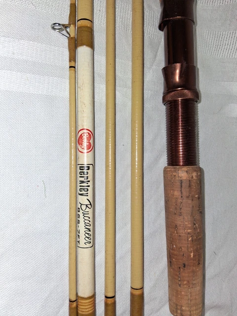 berkley buccaneer fishing rod b5sc Vintage Bucaneer with Case KG Novelties Restored Berkley Buccaneer 7ft 5pc
