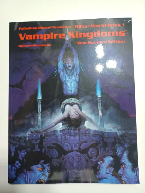 Rifts RPG World Book One 1 Vampire Kingdoms New Revised Edition Palladium Books