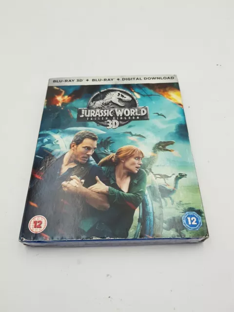 Jurassic World : Fallen Kingdom 3D (+ Bluray) - Brand New & Sealed Bluray
