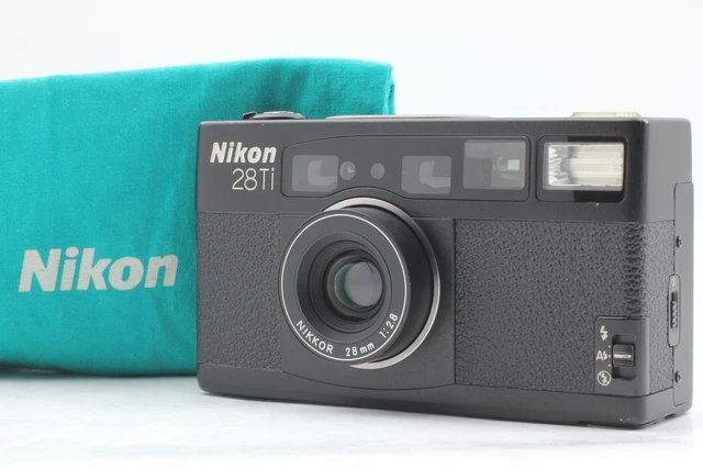Read [Near MINT w/ Case] Nikon 28 Ti Point & Shoot 35mm Film Camera From JAPAN