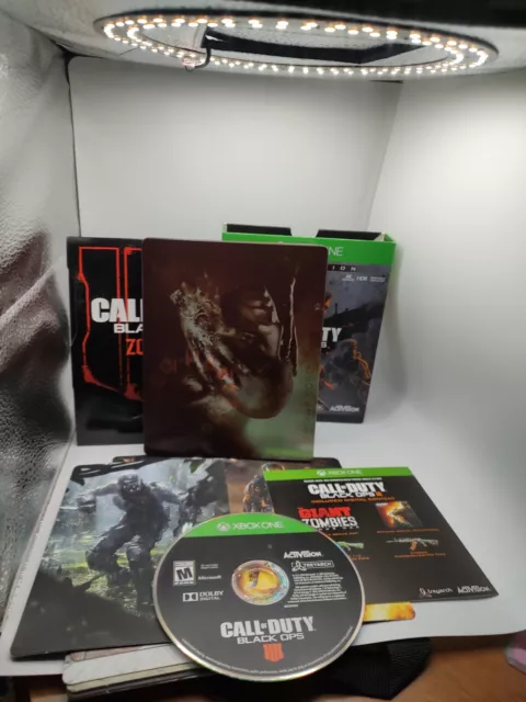 Call of Duty: Black Ops IIII 4 Pro Edition (Microsoft Xbox One, 2018) Complete