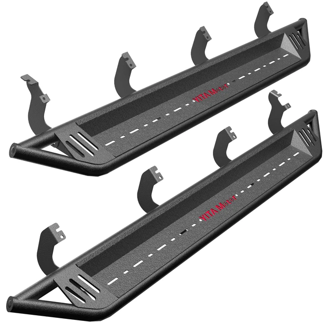 RUNNING BOARDS FOR 2022 2023 Toyota Tundra Crew Max Cab Steel Drop 5
