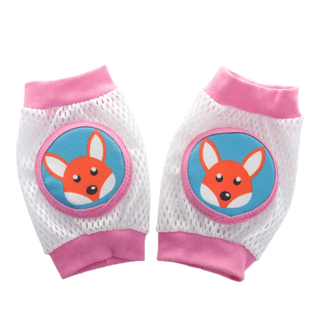 1 Pair Toddlers Knee Pad No Deformation Smell-less Babies Crawling Walking Knee