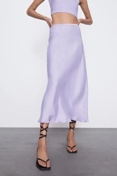 Zara Purple Lace Dress Lilac Going Out Dress