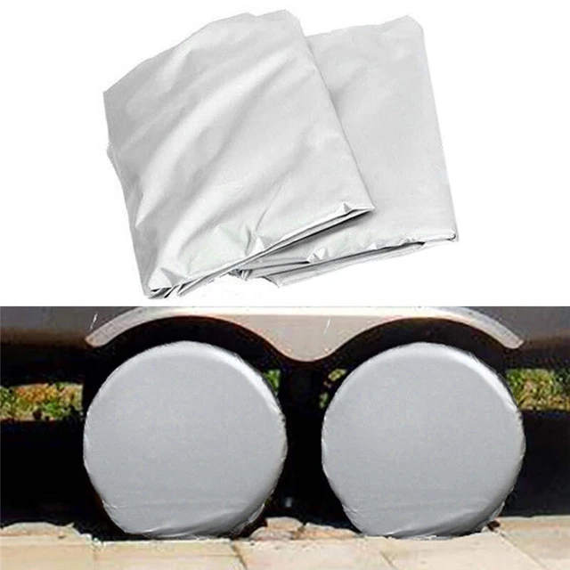 2 X Voiture Pneu Housse Roue Protection for Rv Camion Remorque Camper Sun Neiges