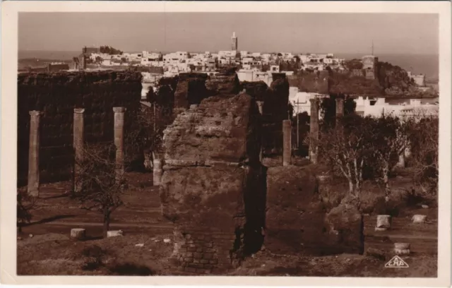 CPA AK MAROC RABAT Ruines de la TOUR HASSAN et la Pointe des Oudaias (31287)