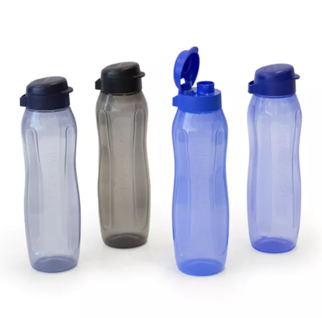 Tupperware Bottle 1L Eco Water Drink Bottle 1 Litre Choose your Colour/s NEW