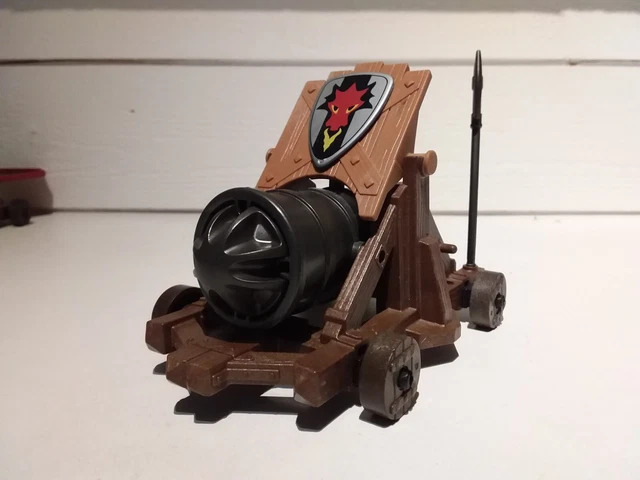 Lot Playmobil Château Avec Canon Et Chevaliers - Réf. 4871/4874, Environ 2500 Pièces, Occasion