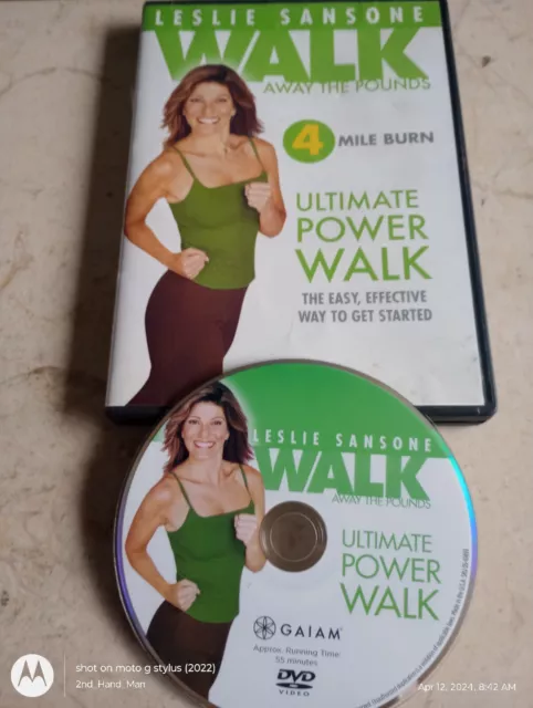 2014 Leslie Sansone Walk Away The Pounds 4 Mile Burn Ultimate Power Dvd