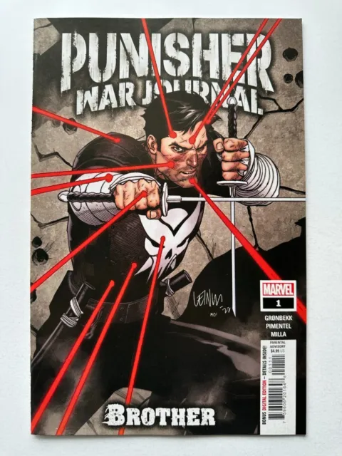 PUNISHER WAR JOURNAL: BROTHER #1 (NM), First Print, Marvel 2022, Gronbekk