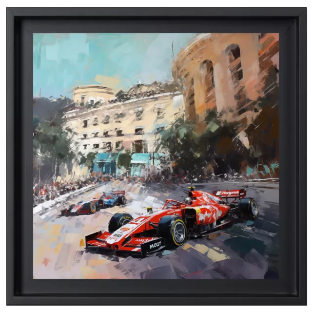 🎨💖 Le Grand prix de Monaco - 30 cm x 30 cm