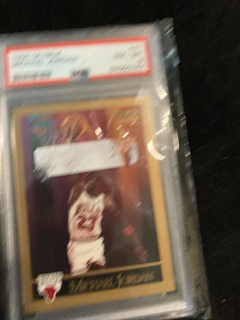 MICHAEL JORDAN 1990 Skybox #41 PSA 9 Chicago Bulls Golfing Jordan on the Back