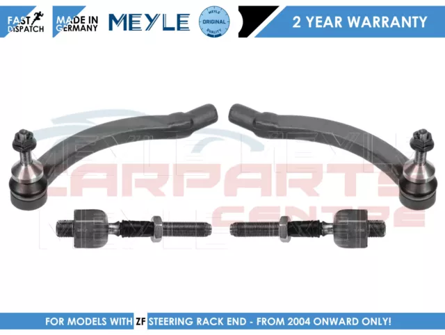 For Volvo S60 V70 S80 04- Inner Outer Steering Arm Tie Track Rod Rack End Meyle