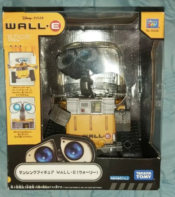 WALLE DISNEY PIXAR I Dance Tomy Thinkway Robot Toy Figure WALLE 87.