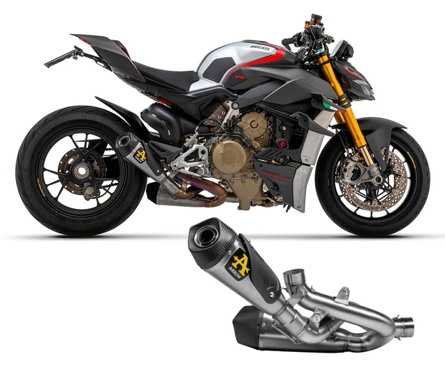 ducati streetfighter v4 arrow exhaust