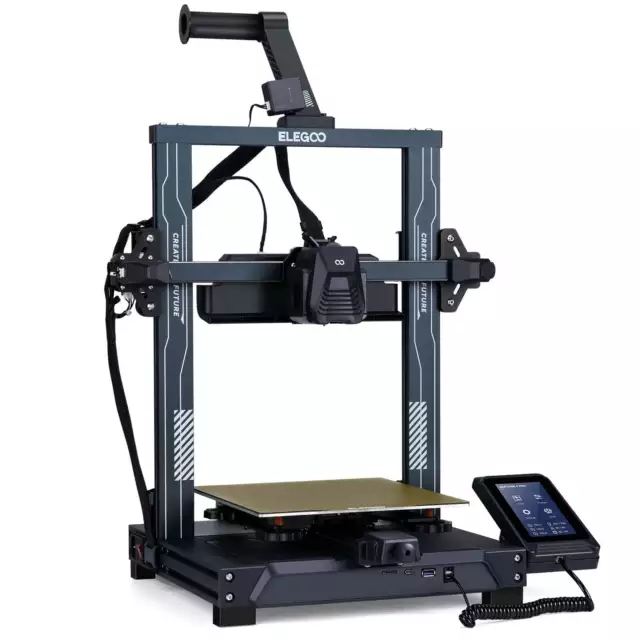 ELEGOO Neptune 4 Pro 3D Printer 500mm/s High Speed FDM Printer Klipper Firmware 2