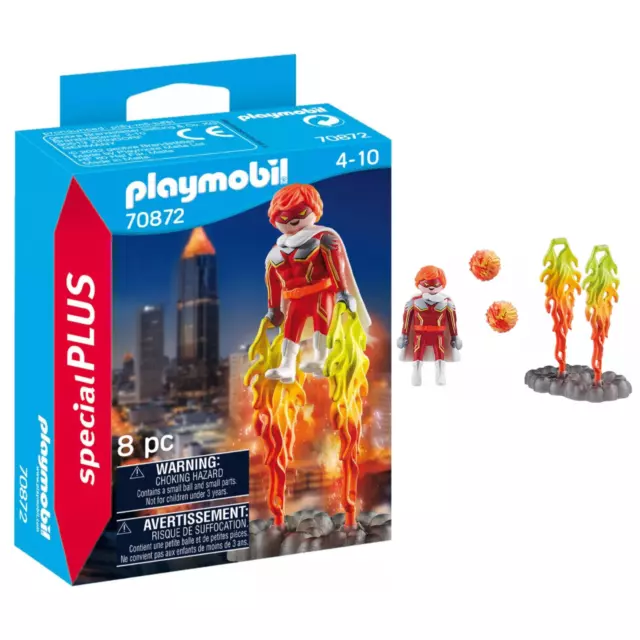 Playmobil Special Plus 70872 Super Héros Figurines Jouets Noël Jeux construction