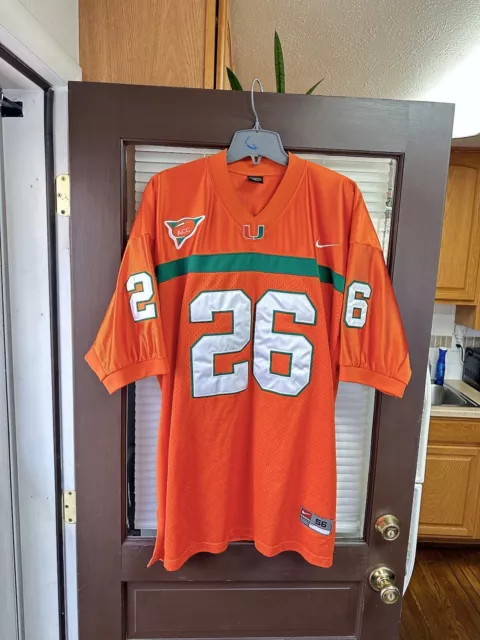 Nike Authentic Sean Taylor #26 Miami Hurricanes NCAA Football Jersey STITCHED