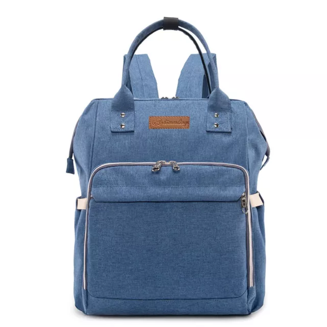 Baby Nappy Diaper Bag Large Waterproof Mummy Maternity Travel Backpack Handbag