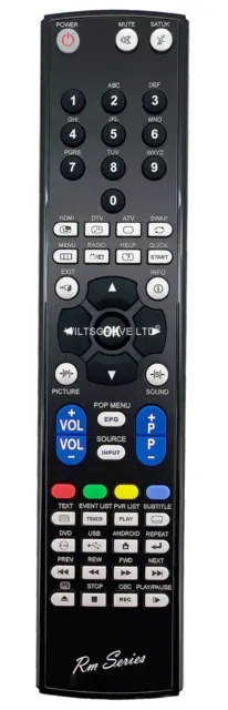 RM-Series Replacement Remote Control Fits Ferguson F50RTS4K