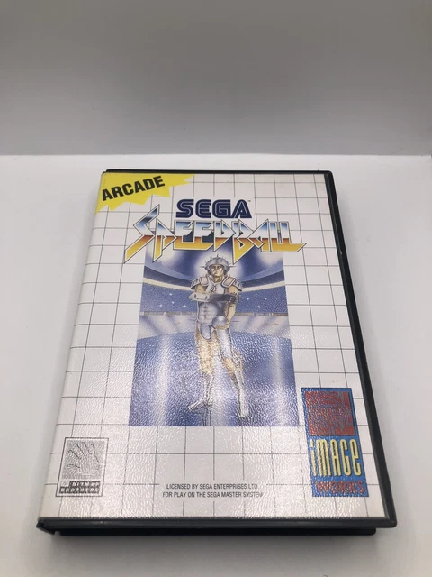 Jeu Arcade Smash Hits Sur Sega Master System - Complet Boîte, Notice - PAL EUR - Bon état