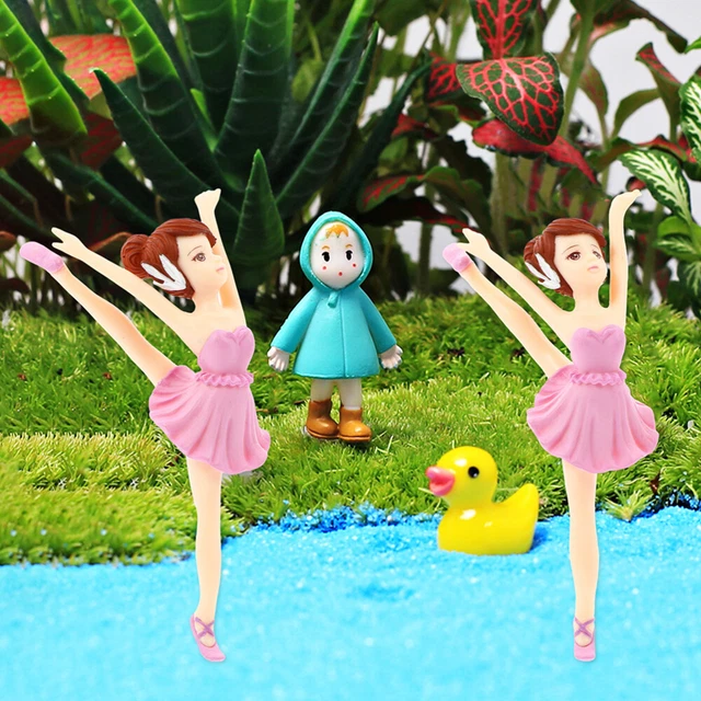 4 Pcs Girl Girls Cakes Toppers Ballet Cake Decorations Ingredients