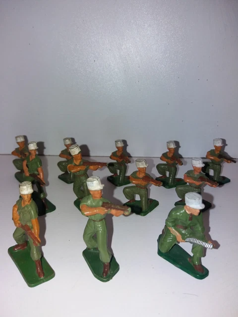 Lot De Figurines STARLUX - Soldats WW2 - Légionnaires, Allemand, Américain - Occasion