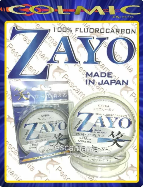 Fluorcarbon 100% Made in Japan Colmic Zayo ø0,16->ø0,52