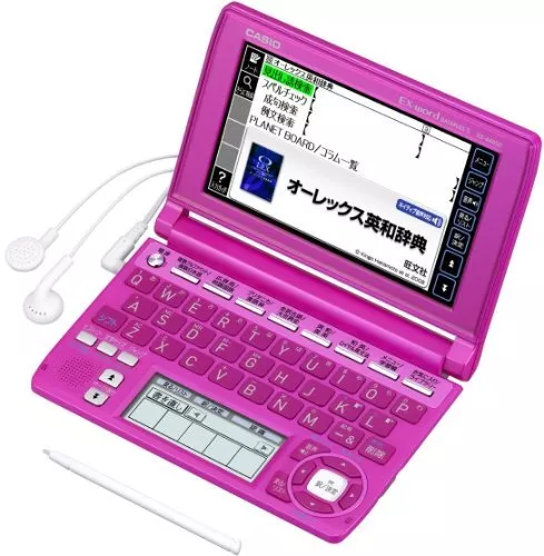 Casio Casio electronic dictionary EX-word XD-A4850FP 125 content / flash pink X