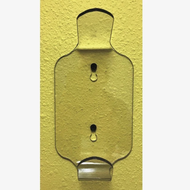 AK 50229 20 Lbs 2 Points 1 Hook Plastic Screw Mount Coat/Hat Hook